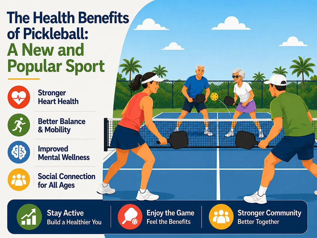 The Health Benefits of Pickleball: A New and Popular Sport