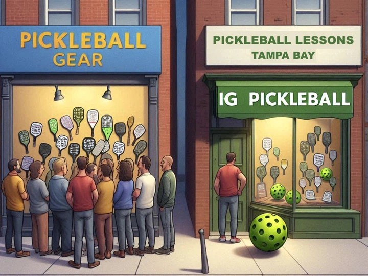 Investing in Your Pickleball Game: Paddle or Lessons?