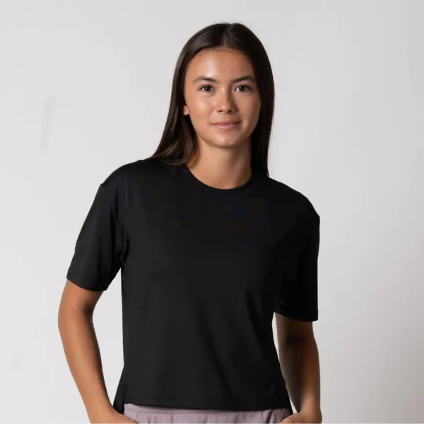 Women's Court Crop Tee - Image 2
