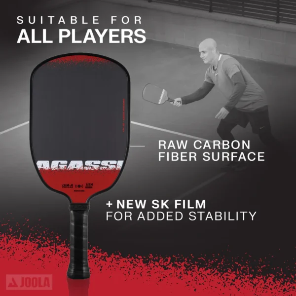 JOOLA Agassi Edge 16mm Pickleball Paddle - Image 9