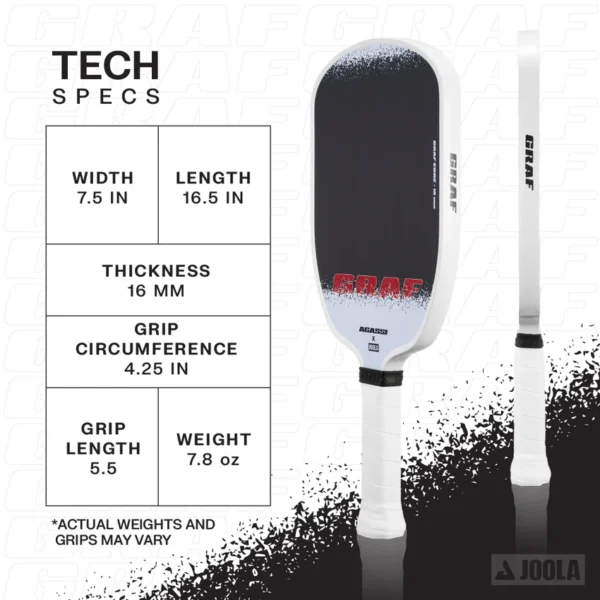 JOOLA Graf Edge 16mm Pickleball Paddle - Image 11