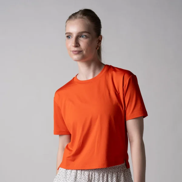 Women's Court Crop Tee - Image 4