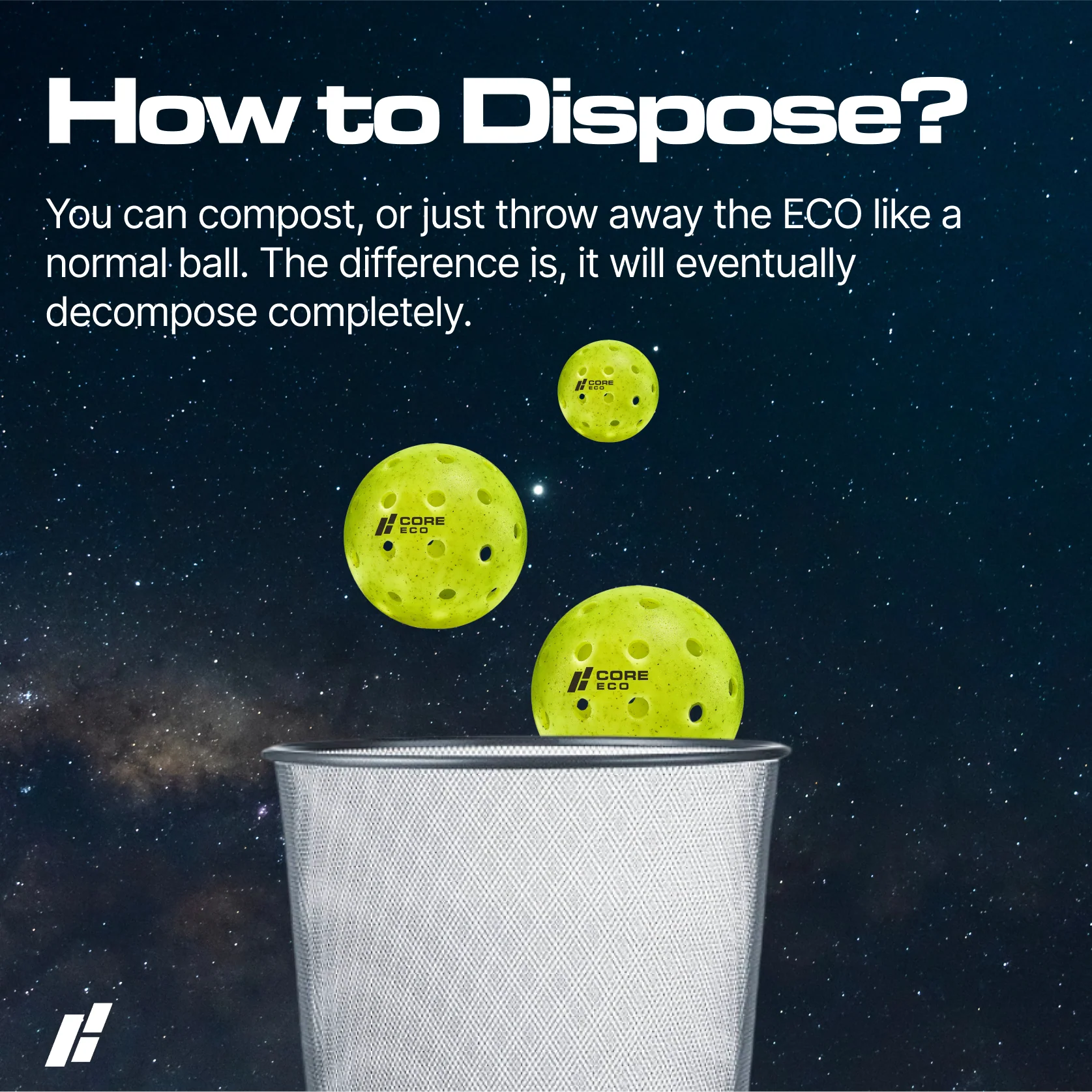CORE ECO Biodegradable Pickleballs - Image 5