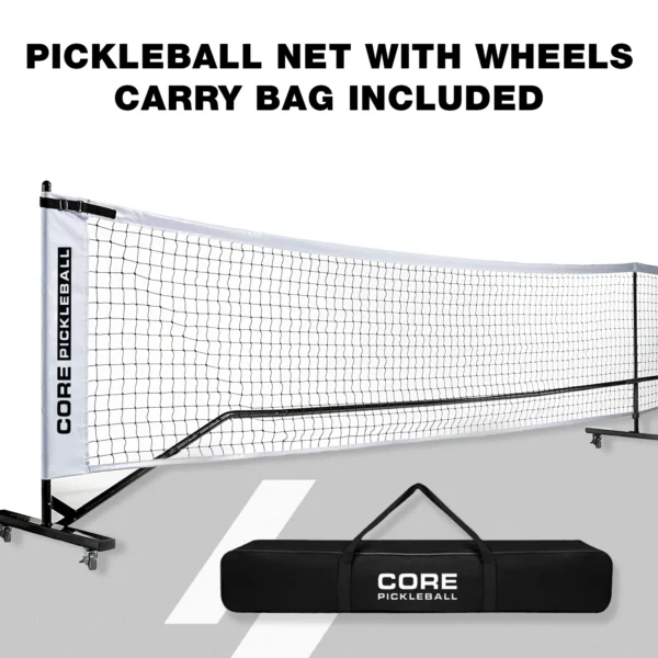 Regulation-Size Rolling Pickleball Net