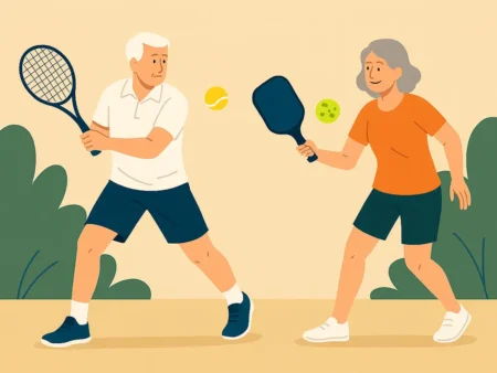 Why People Over Fifty-Five Benefit from Switching from Tennis to Pickleball