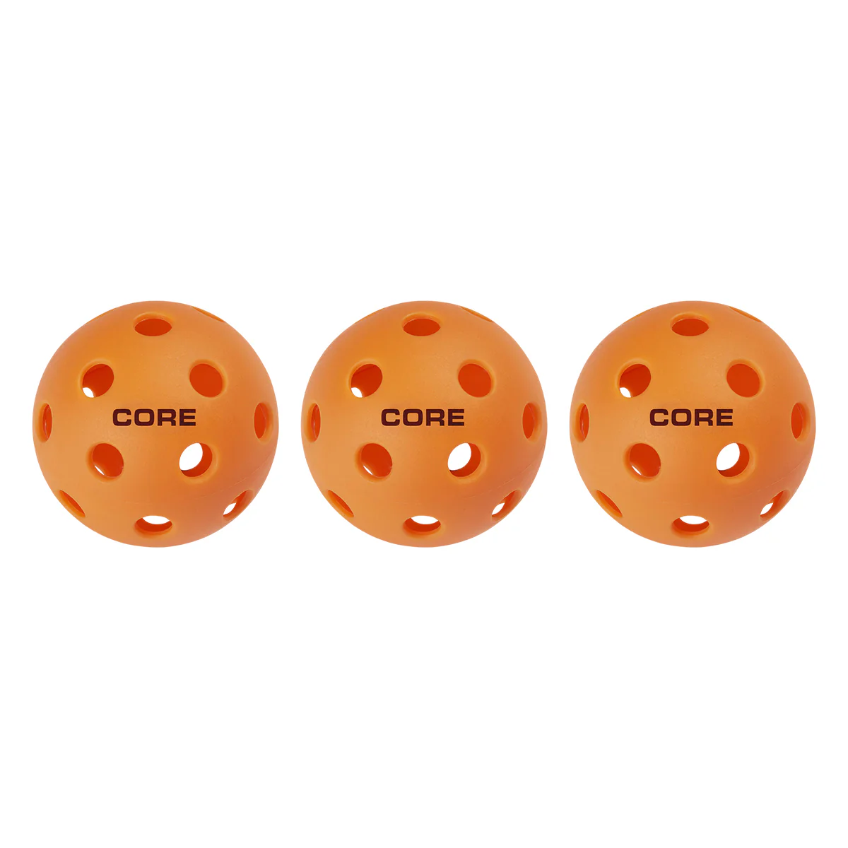 CORE Indoor Pickleballs | Orange - Image 2
