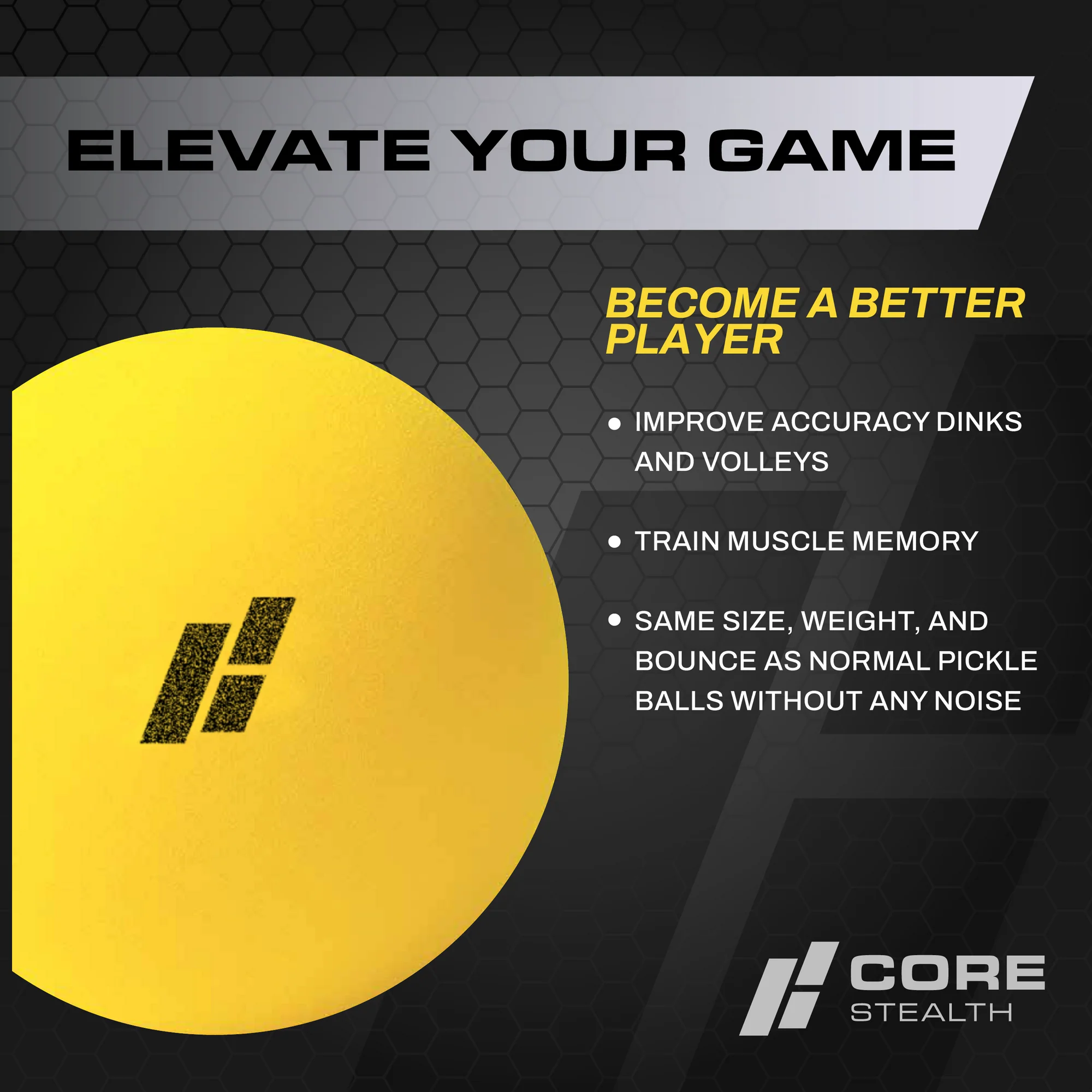 CORE STEALTH Pickleballs - Image 4