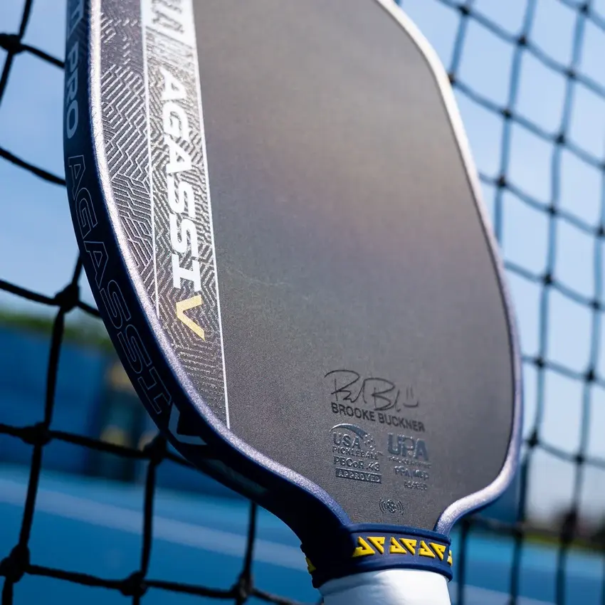 Agassi Pro V Pickleball Paddle - Brooke Buckner and Kate Fahey Dual-Signature - Image 7